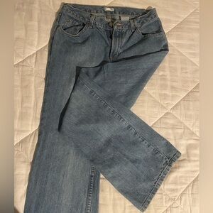 No Boundaries Blue Denim Bootcut Jeans - Short